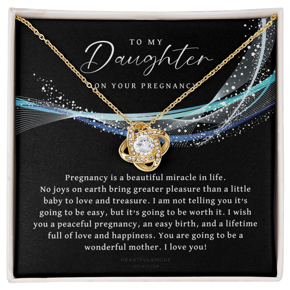 To My Daughter Necklace From Dad With Heartfelt Message & Elegant Box, Gifts For Daughter From Mom, Beautiful Jewelry Gift From Love Daddy Mommy On Graduation, Birthday 2026, Wedding, Valentine's Day