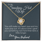 You Still Make My Heart Race Gift Necklace for Wife - To My Wife Necklace- Valentines Day Gifts For Wife- Wife Birthday Gift- Anniversary Gift For Wife from Hubby - Birthday Gift for her