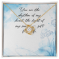 You Are The Rhythm Of My Heart - The Light Of My Soul - A Gift Of Life - Hand-made Necklace for her - Best Gift for her Birthday - To My Wife Necklace From Husband