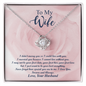 To My Wife Never forget how special you are to me. I Love You. Forever and Always  - Romantic message card for wife - To My Wife Necklace - Valentines Day Gifts For Wife