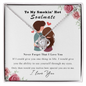 White Gold Name Necklace - My Soulmate - Special to Me Necklace - Couple Necklace Set - Friendship Necklaces - Personalized Anniversary Gift for Wife -  to My Wife Necklace -  Valentines Day Gifts for Wife