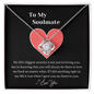 My Soulmate - I Love You - Necklace - To My Wife Necklace From Husband - To My Soulmate Necklace For Women - Couple Necklace Set - Friendship Necklaces - Anniversary Gift For Wife from Husband