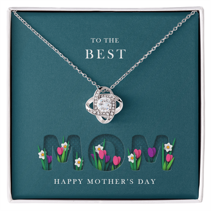 Happy Mother's Day Necklace, Best Gift for Mom, Elegant Jewelry for Mother, Keepsake Gift Idea for Mommy, Jewelry for Mom, Birthday Christmas Gifts With Heartfelt Message