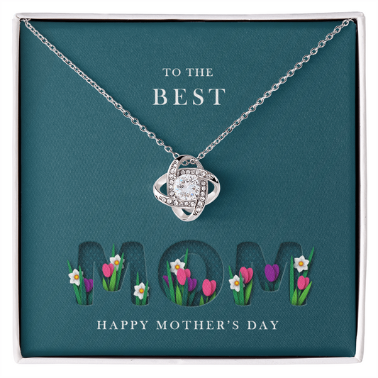 Happy Mother's Day Necklace, Best Gift for Mom, Elegant Jewelry for Mother, Keepsake Gift Idea for Mommy, Jewelry for Mom, Birthday Christmas Gifts With Heartfelt Message