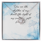 You Are The Rhythm Of My Heart - The Light Of My Soul - A Gift Of Life - Hand-made Necklace for her - Best Gift for her Birthday - To My Wife Necklace From Husband