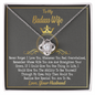 Anniversary Gift for Wife From Husband - Wife Gift - Wife Necklace - to My Soulmate Necklace for Women - Gift From Husband - Necklace for Wife - Handmade Necklace for Soulmate