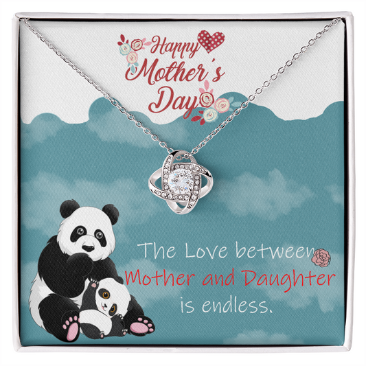 Panda Mom Mother's Day Jewelry Gift, To My Mom Necklace, Sentimental Gift for Mom, Birthday & Mother's Day 2026 Gifts Ideas, Jewelry for Mom
