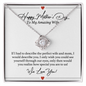 To My Wife Necklace With Message Card - Gift for Your Beloved Soulmate - Perfect Wife & Mom Mother's Day Necklace - to My Amazing Wife Gifts - Necklace for Wife