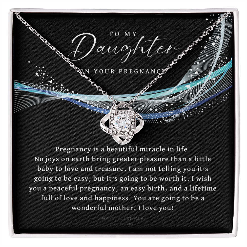 To My Daughter Necklace From Dad With Heartfelt Message & Elegant Box, Gifts For Daughter From Mom, Beautiful Jewelry Gift From Love Daddy Mommy On Graduation, Birthday 2026, Wedding, Valentine's Day
