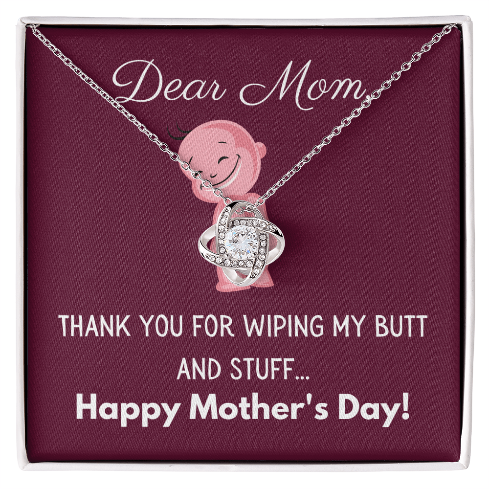 Mother Gift Ideas, Appreciation Mom Jewelry Necklace with Sentimental Message Card Present, Funny Mother Necklace, Mom Gift from Daughter, Jewelry for Mom, Mother's Day 2026 Gift, Gifts for Women