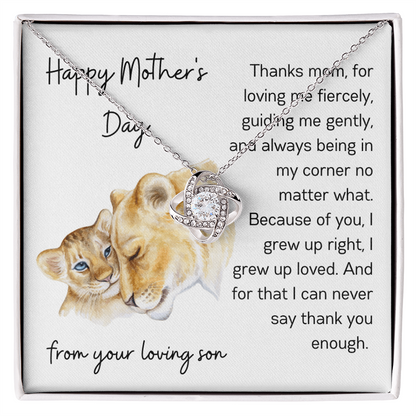 Personalized Mother's Day Necklace for Mom – Custom Name Necklace, Gift for Mother from Son, Jewelry for Mommy, Mother's Day 2026 Gifts Ideas