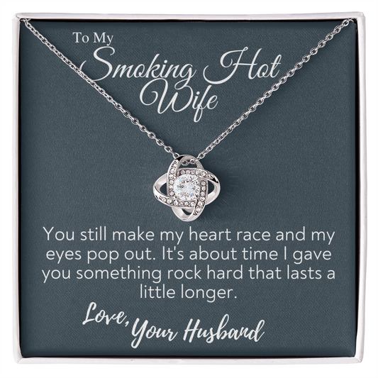 You Still Make My Heart Race Gift Necklace for Wife - To My Wife Necklace- Valentines Day Gifts For Wife- Wife Birthday Gift- Anniversary Gift For Wife from Hubby - Birthday Gift for her
