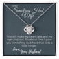You Still Make My Heart Race Gift Necklace for Wife - To My Wife Necklace- Valentines Day Gifts For Wife- Wife Birthday Gift- Anniversary Gift For Wife from Hubby - Birthday Gift for her