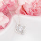 To My Bonus Mom Alluring Beauty Necklace Mother's Day Message Card Gift From Bonus Daughter
