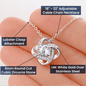To My Bonus Mom Alluring Beauty Necklace Mother's Day Message Card Gift From Bonus Daughter