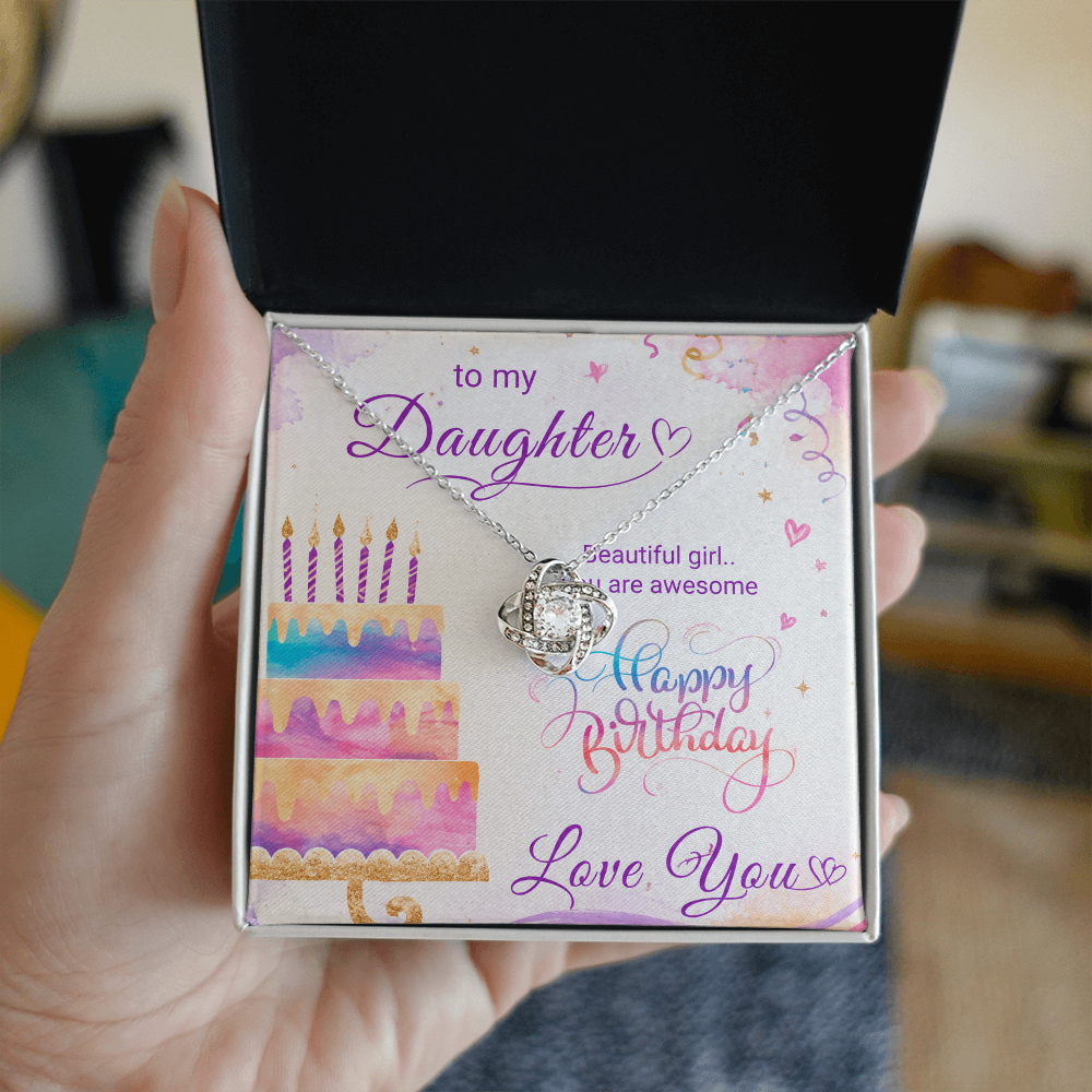 To My Daughter – Happy Birthday Gift for Daughter | Loving & Emotional Gift Design | Heartfelt Birthday Gift for Daughter – To My Beautiful Girl | Happy Birthday
