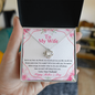 To My Wife Mother's Day Necklace - Happy Mother's Day - Couple Necklace Set - Necklace For Wife From Husband - To My Wife Necklace - Husband Gift For Wife - My Future Wife