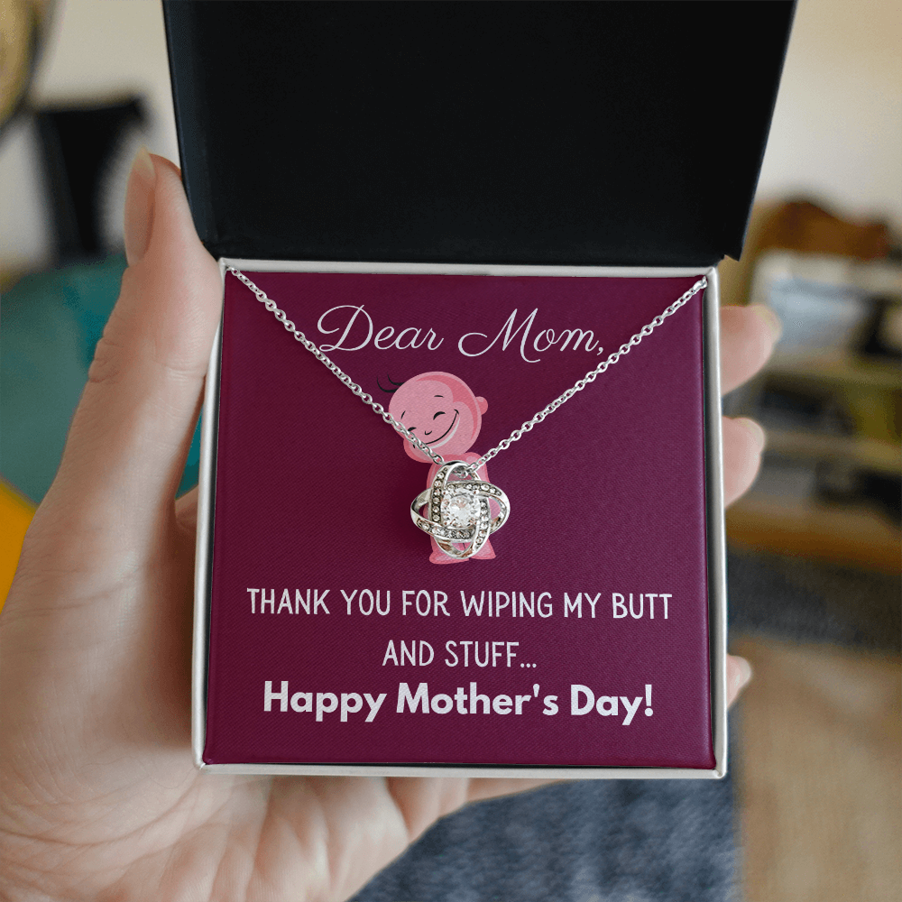 Mother Gift Ideas, Appreciation Mom Jewelry Necklace with Sentimental Message Card Present, Funny Mother Necklace, Mom Gift from Daughter, Jewelry for Mom, Mother's Day 2026 Gift, Gifts for Women