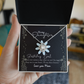 To My Daughter Love Knot Necklace, Meaningful Daughter's Birthday Gift From Mom Love You, Bday Jewelry Gifts for Her