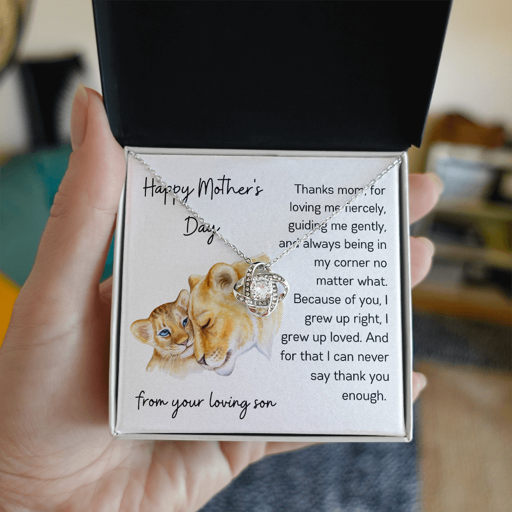 Personalized Mother's Day Necklace for Mom – Custom Name Necklace, Gift for Mother from Son, Jewelry for Mommy, Mother's Day 2026 Gifts Ideas