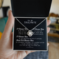 To My Soulmate - Alluring Necklace - To My Queen - To My Wife Necklace Anniversary Gift For Wife - To My Wife Necklace From Husband - Best Gift for Wife - Birthday Gift for soulmate