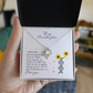 To My Granddaughter Keep Me In Your Heart, Gifts For Granddaughter From Grandmother, Inspirational Wedding Jewelry Keepsake Gift Ideas, granddaughter Birthday Gifts for girl, Gifts for her