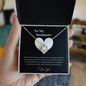 My Soulmate, Love You - Necklace - Friendship Necklaces -  Customize Couple Necklace - to My Wife Necklace From Husband - to My Soulmate Necklace for Women