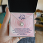 To My Wife Never forget how special you are to me. I Love You. Forever and Always  - Romantic message card for wife - To My Wife Necklace - Valentines Day Gifts For Wife