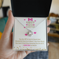Happy First Mother's Day! I Love You So Much! - Fast Mother Neckless - To My Wife Necklace With Message Card - Diamond Neckless for her - Best Gift for First Mother - Soulmate Gift - Girlfriend Gift