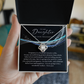 To My Daughter Necklace From Dad With Heartfelt Message & Elegant Box, Gifts For Daughter From Mom, Beautiful Jewelry Gift From Love Daddy Mommy On Graduation, Birthday 2026, Wedding, Valentine's Day