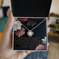 To My Wife Wedding Anniversary Gift - Couple Necklace Set - Personalized Wife Necklace Gift - Soulmate Necklace For Women - Custom Necklace For Wife
