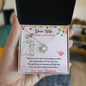 Dear Wife Happy Anniversary - Double Hearts - Love Your Husband,  Anniversary Gift For Wife from Husband, Wife Gift, Wife Necklace, wife gift from husband future husband,Anniversary Gift For Wife