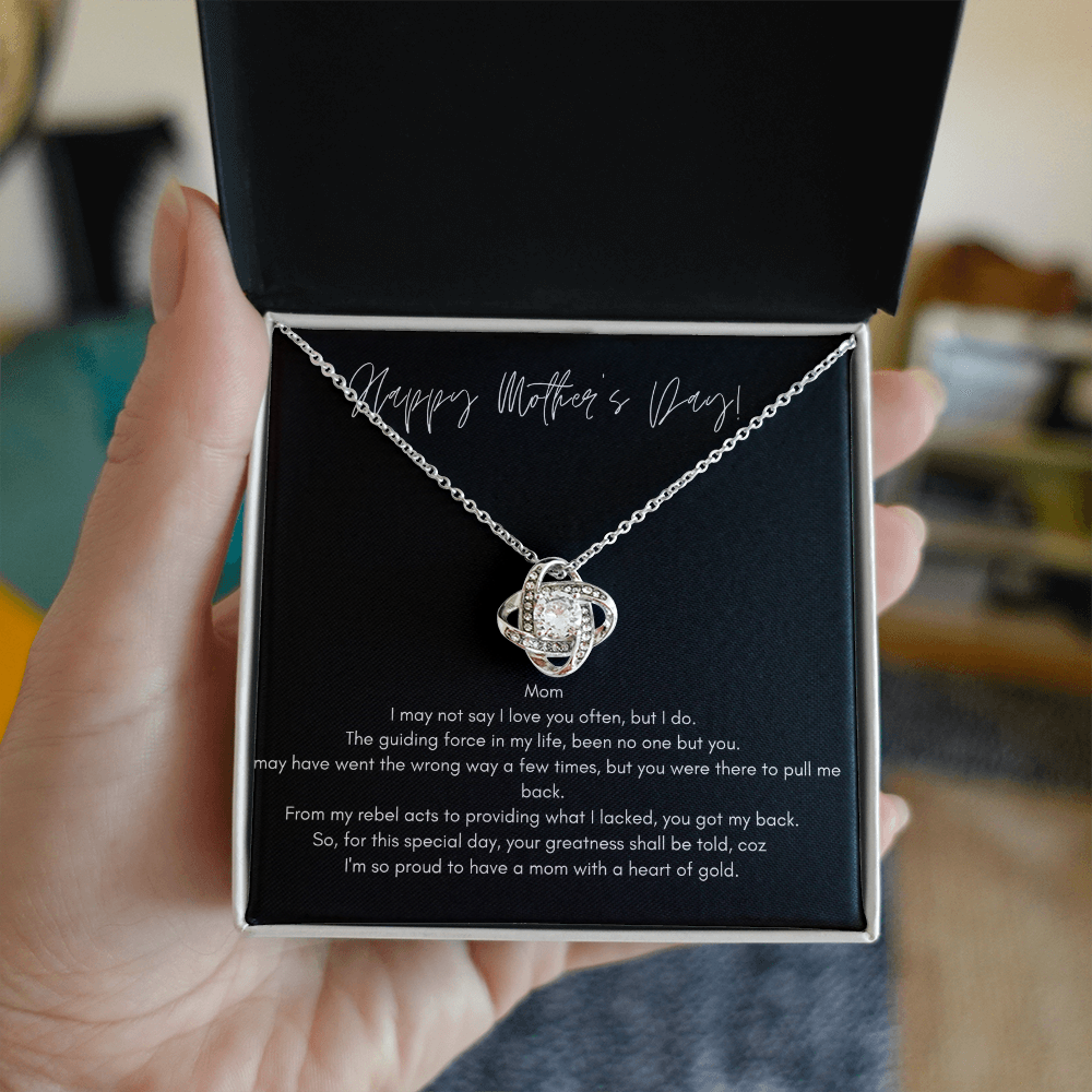 Mothers Day 2026 Gifts For Mom From Son Daughter Mom Necklace For Women New Mom Gifts Birthday Christmas Gifts With Heartfelt Message & Lighted Box, Mother Necklaces Jewelry Birthday Gifts for Mom, Mom Necklace, Jewelry for Mom, Gifts for Women