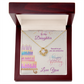 To My Daughter Necklace From Mom With Heartfelt Message & Elegant Box Gifts From Dad, Beautiful Jewelry Gift On Graduation Birthday 2026