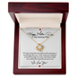 To My Wife Necklace With Message Card - Gift for Your Beloved Soulmate - Perfect Wife & Mom Mother's Day Necklace - to My Amazing Wife Gifts - Necklace for Wife