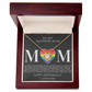 Happy Mother's Day Necklace – Best Gift for Mom, Elegant Jewelry for Mother, Keepsake Gift Idea for Mommy, Jewelry for Mom, Birthday Christmas Gifts With Heartfelt Message, To My Rainbow Mother