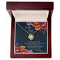 To My Wife - Necklace Gift Set - Gift For My Wife - Romantic Wife Gift - Couple Necklace Set - Friendship Necklaces - To My Wife Necklace With Message Card - Anniversary Gift For Wife