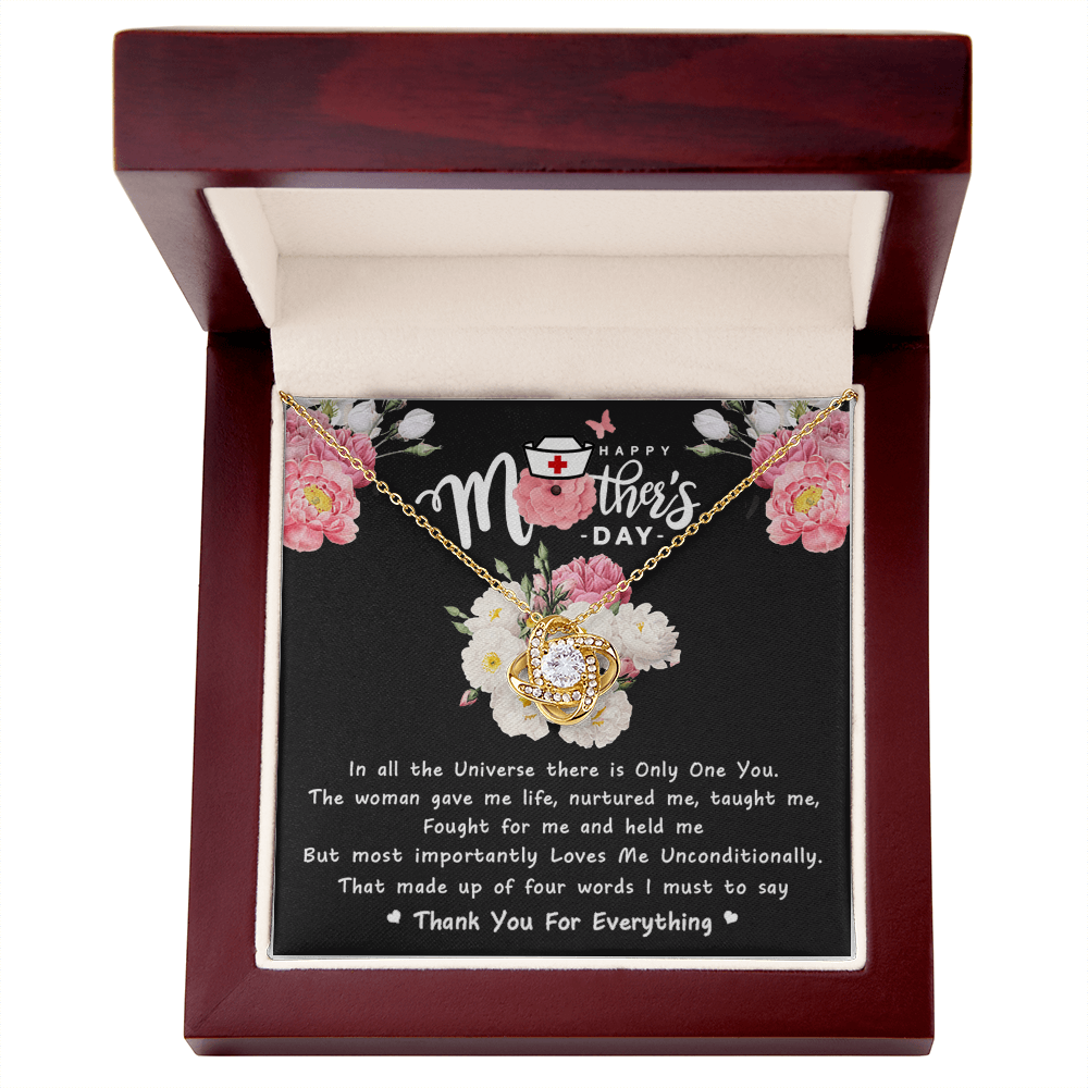Mother's Day Gift Necklace for Her, Nurse Mom Jewelry, Gift from Son or Daughter, Doctor Luxury Necklace for Mother, Birthday Christmas Gifts With Heartfelt Message