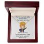 Alluring Beauty Necklace You are a great Wife The Best Terrific, Gifts For Her, Birthday Gifts For Wife, To My Wife Necklace, Romantic Gift for Wife, White Gold Pendant,  Wife Gift, Wife Necklace, Best Gift for her