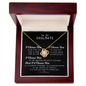 To My Soulmate - Alluring Necklace - To My Queen - To My Wife Necklace Anniversary Gift For Wife - To My Wife Necklace From Husband - Best Gift for Wife - Birthday Gift for soulmate