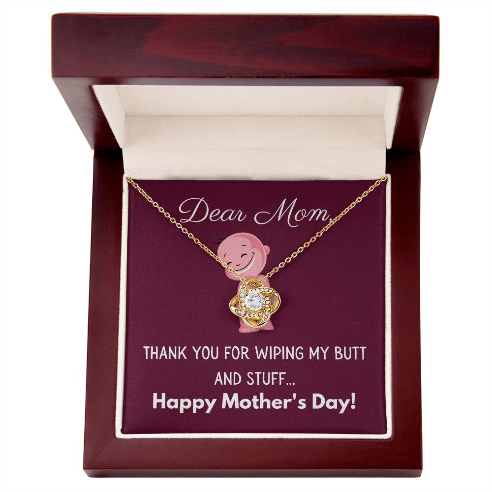Mother Gift Ideas, Appreciation Mom Jewelry Necklace with Sentimental Message Card Present, Funny Mother Necklace, Mom Gift from Daughter, Jewelry for Mom, Mother's Day 2026 Gift, Gifts for Women