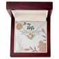 Gift for Wife Birthday - To My Wife Necklace - Happy Birthday My Love - Gift for her Birthday - Romantic Wife Gift - Wife Birthday Surprise - Golden colour Neckless for Beloved wife - Pretty Neckless Gift for wifey