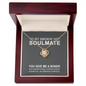 To My Smokin' Hot Soulmate - You Give Me A Boner - Couple Necklace Set - Friendship Necklaces - Customize Couple Necklace - Necklace for soulmate