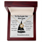 To My Smokin' Hot First Mate - Admired Your Jib Forever Love Necklace - To My Wife Necklace From Husband - To My Soulmate Necklace For Women - Diamond Necklace for soulmate