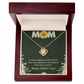 Mothers Day Necklace for Mom, Meaningful Gift for Mother from Daughter, Love Knot Necklace, Mom Jewelry Gift Happy Mother's Day 2026, To My Mom Necklace With Heartfelt Message