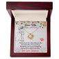 Dear Wife Happy Anniversary - Double Hearts - Love Your Husband,  Anniversary Gift For Wife from Husband, Wife Gift, Wife Necklace, wife gift from husband future husband,Anniversary Gift For Wife