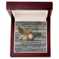 Necklace My Amazing Wife - I Love You More Than Duck Hunting - to My Wife Necklace - Valentines Day Gifts for Wife- Wife Birthday Gift - to My Amazing Wife - I Love You More Than Duck Hunting - Necklace for Beloved Soulmate