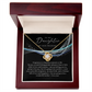 To My Daughter Necklace From Dad With Heartfelt Message & Elegant Box, Gifts For Daughter From Mom, Beautiful Jewelry Gift From Love Daddy Mommy On Graduation, Birthday 2026, Wedding, Valentine's Day