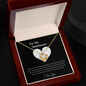 My Soulmate, Love You - Necklace - Friendship Necklaces -  Customize Couple Necklace - to My Wife Necklace From Husband - to My Soulmate Necklace for Women