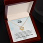 To My Wife, Your An Amazing Wife And Mother Never - Ending Love Necklace - Engagement Gift - Gift For Women - To My Wife Necklace - Husband Gift For Wife - My Future Wife - Anniversary Gift For Wife - Birthday Gift